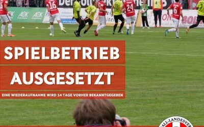 FLB setzt Spielbetrieb auf unbestimmte Zeit aus.