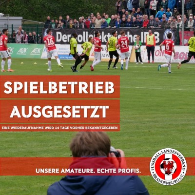 FLB setzt Spielbetrieb auf unbestimmte Zeit aus.