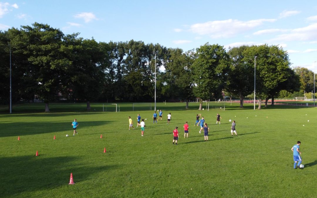 Gelungener Trainingsauftakt bei den Männern